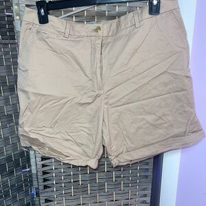 Tommy Hilfiger Women's Beige Cargo Shorts